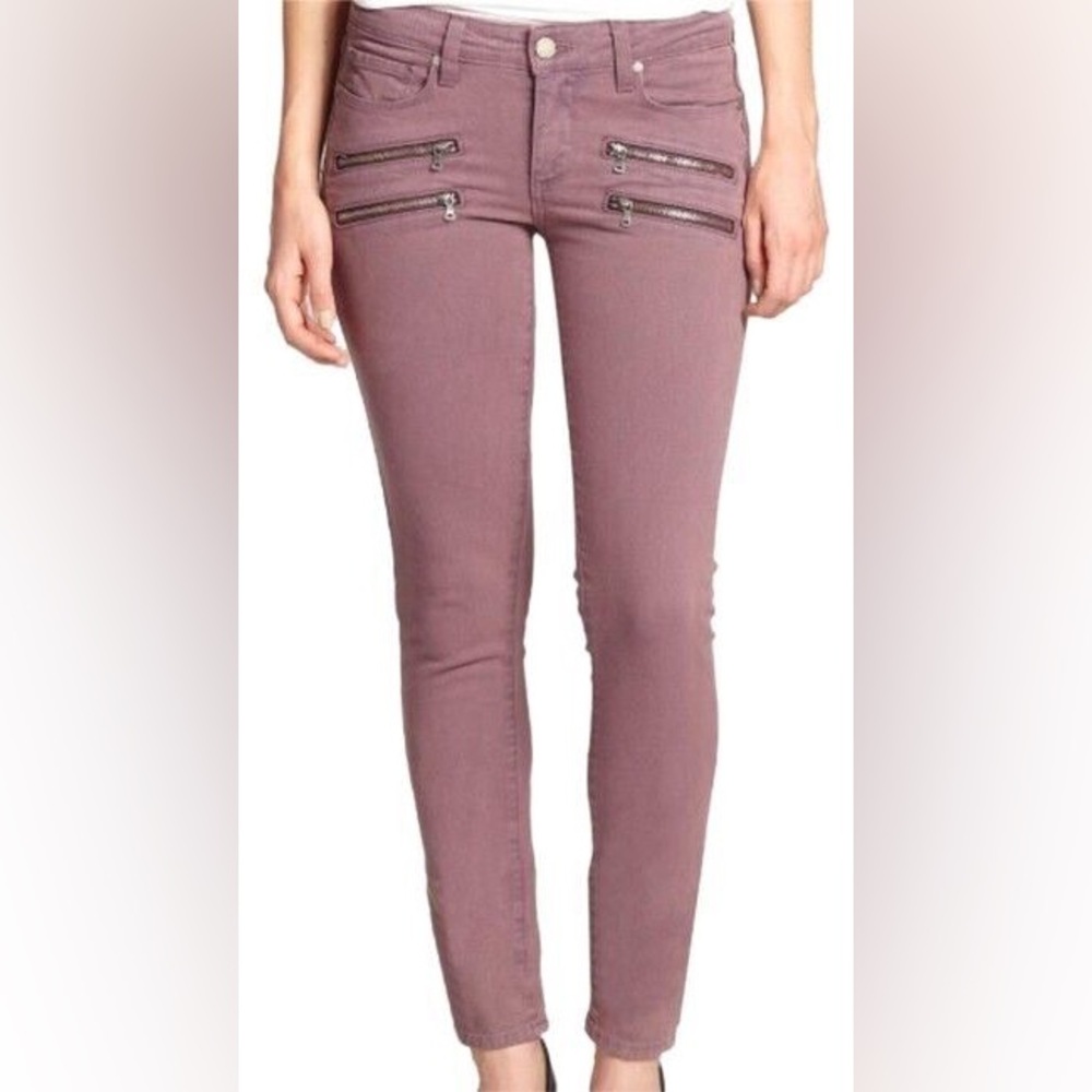 Paige Denim Paige Mauve Plum Edgemont Skinny jeans